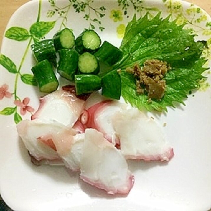 たこ刺しの柚子胡椒添え レシピ 作り方 By サニヤスイーヨー 楽天レシピ たこ刺しの柚子胡椒添え レシピ 作り方 By サニヤスイーヨー 楽天レシピ